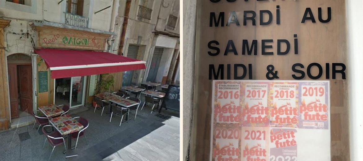 Saigon - Menu Image 1